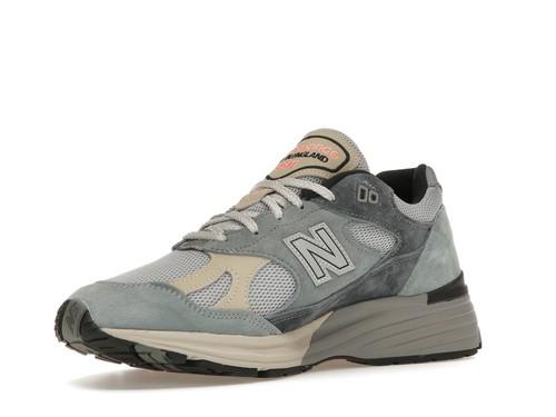 New Balance 991v2 Made in England Silver Blue - U991SG2 Men's Style