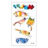Waterproof Long-lasting Cute Peacock Feather Temporary Tattoo Stickers for Women