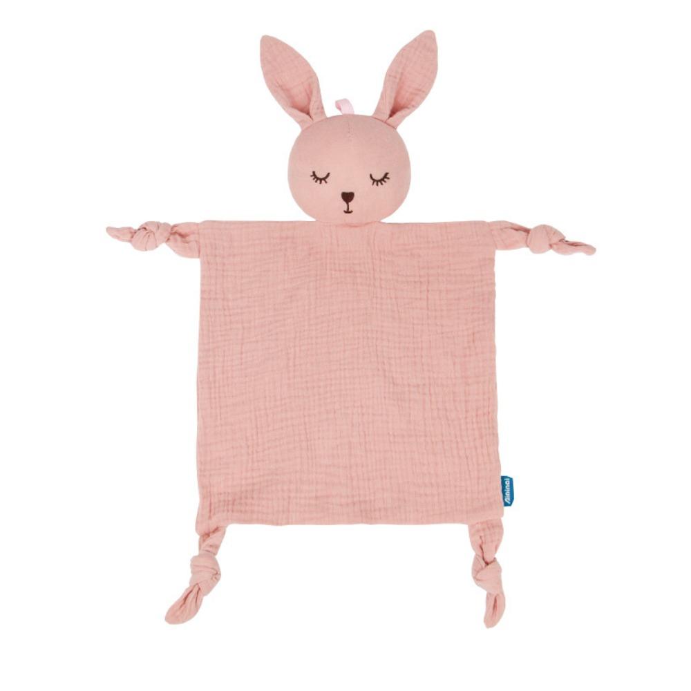 Cartoon Baby Cotton Gauze Blanket Rabbit Ears Newborn Sleeping Blanket Children Comfort