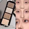 KIADZIE Highlight & Shading Palette, Chestnut Brown Color: Creates natural shadows, highly pigmented, face color, enhances dimension, suitable for
