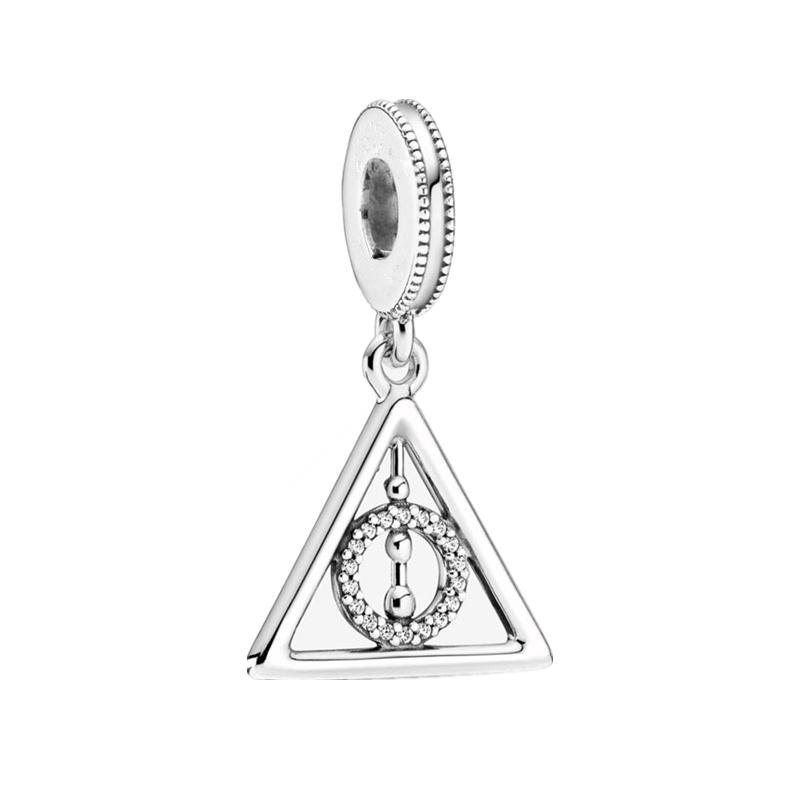 Perline Charms Harry Potter Bracciale Serpente Collana Gioielli Fai da Te Regalo Donna Perline Pendenti Originali