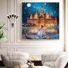 HUACAN 5D DIY Diamond Painting Castle Cross Stitch New Arrival Diamond Embroidery Landscape Picture Of Rhinestone Decor For Home