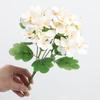 Dyed Edged Foam Flower Bouquet Silk Cloth Simulation Flowers Home Decoration  Valentine's Day Gift