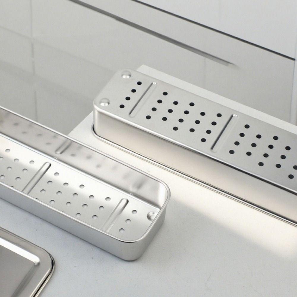Draining Chopsticks Storage Box Ventilated Cutlery Holder Tableware Storage Container  Small Items