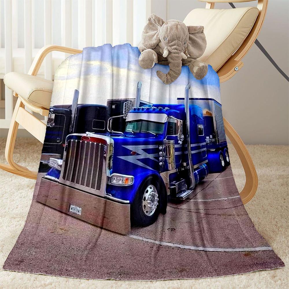 Kw Heavy Trucks Blanket Ultrasoft Great For Bedding Picnics Livingroom Four Seasons Universal Modern Birthday Christmas Gift Blanket