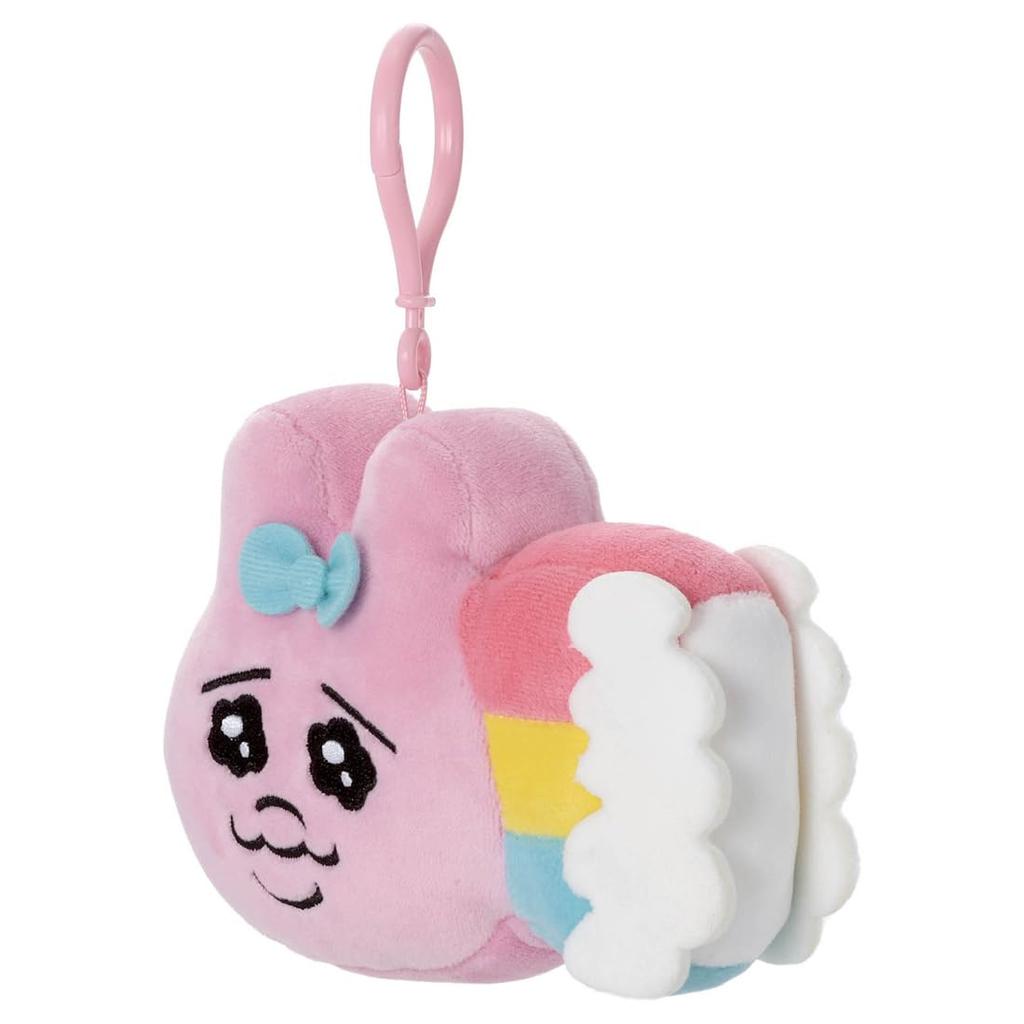 Takara Tomy Arts Panties Rabbit Plush 15cm Wide (TAKARATOMY A.R.T.S) Mocchi-Mocchi-Style Face-Shaped Mascot, (Rainbow), Toy, Approx.