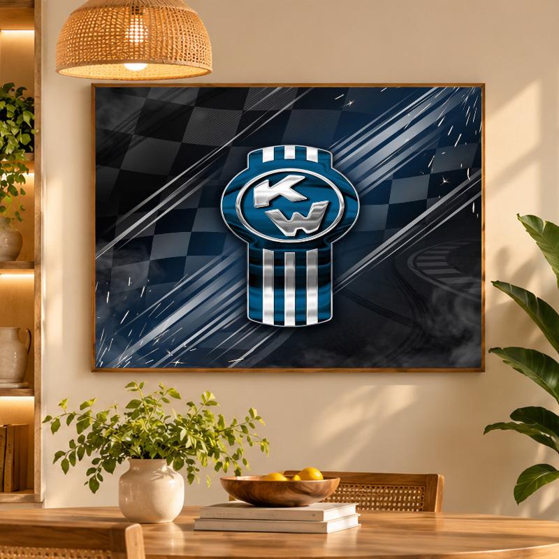 5D Diamond Painting Kenworth DIY Full Drill Diamond Art Kit Home Decoration