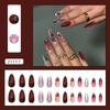 Metallic Hollow Shining Stars Blush Sweet Cool Babes Wear Armor 24 Pieces