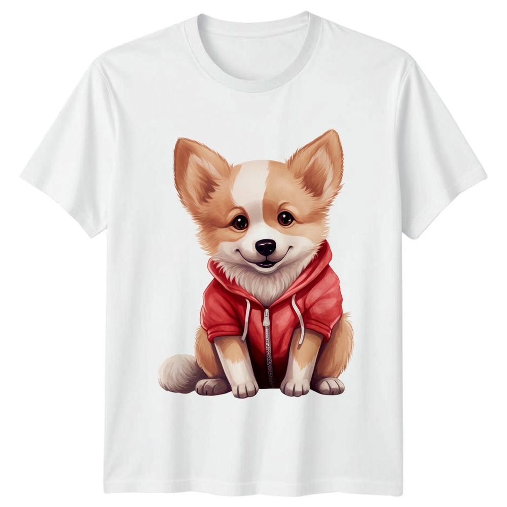 Corgi Dog Hoodie Animals Dogs Unisexs TShirt Unisexs Tee Graphic Unisex Top a S