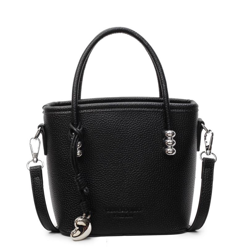 New Solid Color Handbag Women's Versatile Shoulder Bag Fashion Messenger Bag