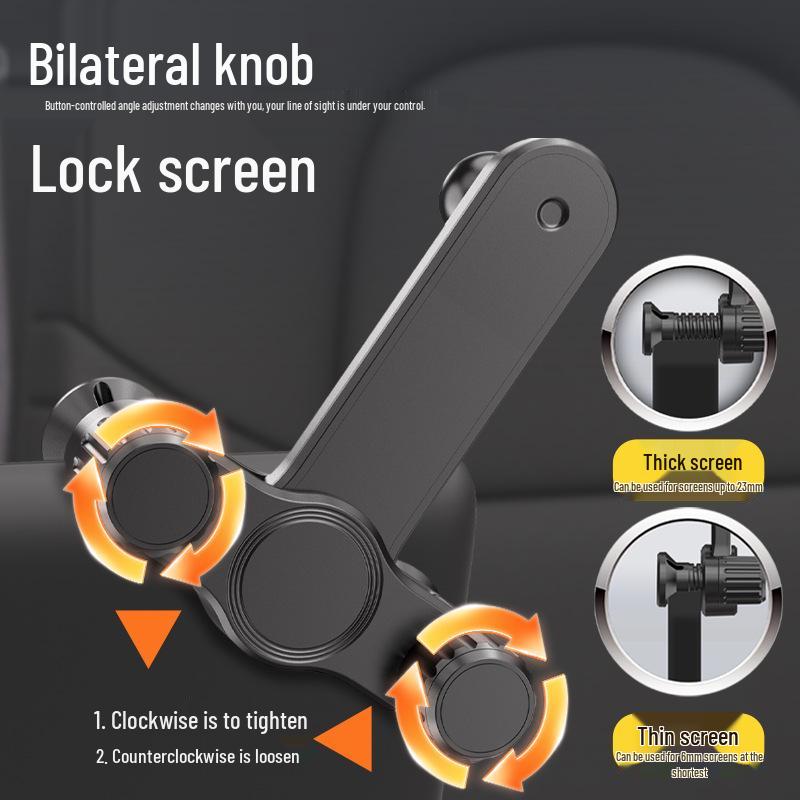 Universal Car Screen Phone Holder with Buckle Extension for Center Console Navigation