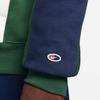 Nike Sportbekleidung Club Fleece Logo Color Block Hoodie Herren Hoodies Grün FQ6156-323