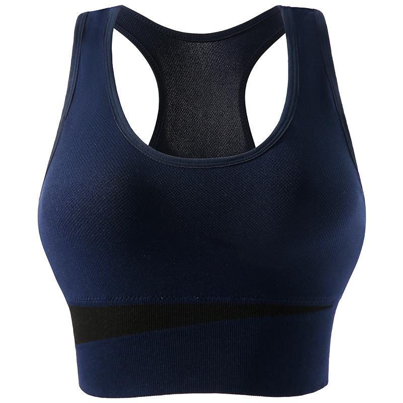 Women's Cross-Border Shockproof Sports Bra: Large Chest Minimizer, Underwire-Free, Plus Size Yoga/Fitness Bra