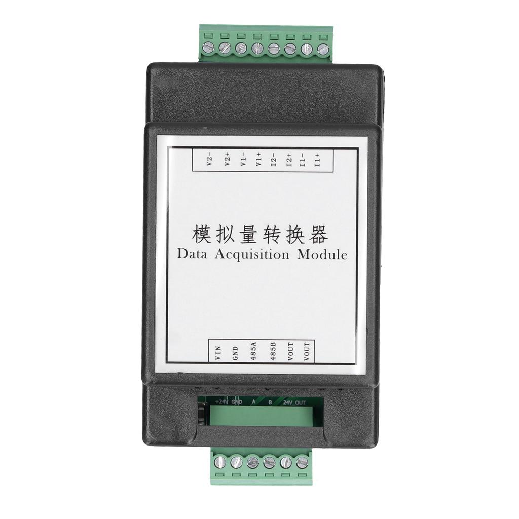Data Acquisition Module 4‑Channel 12‑Bit AD RS485 Communication Isolated Analog Converter Working Voltage 10V‑30V