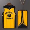 Set de Tricouri de Baschet cu Uscare Rapidă în Stil American pentru Bărbați - Vestă Sport de Vară