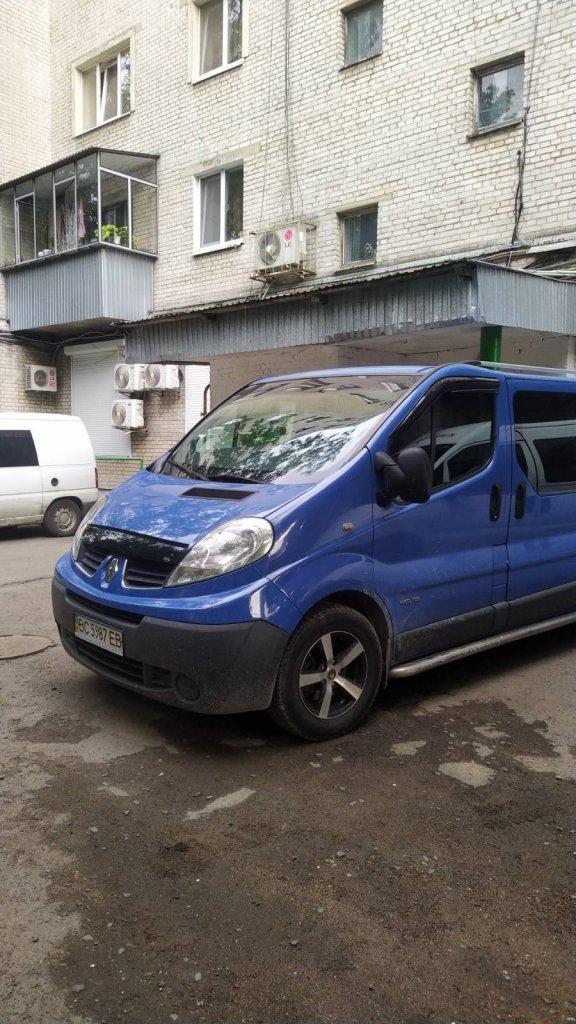 Hood Deflector Short (EuroCap) for Opel Vivaro 2001-2015