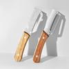2PC Set Kitchen Peeler Stainless Steel Vegetable Peeler Wooden Handle For Peeling And Slicing Fruits And Vegetables Kitchen Tool