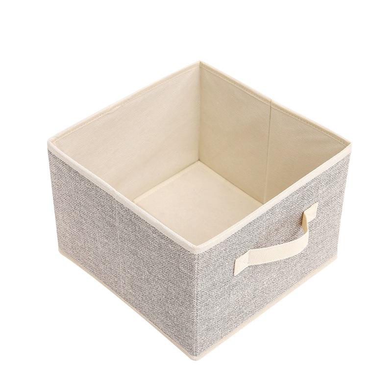

Non-woven Fabric Desktop Storage Drawer: Lidless Organizer for Clothes and Sundries Fabric Storage Box
