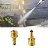 Highly Pressure Hose Connectors Brass Quickly Connect Fittings Adapter for Power Washers Reliability Performances