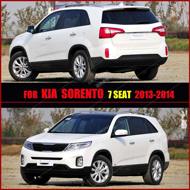 Car Floor Mats For Kia Sorento Seven Seats 2013 2014 Auto Foot Pads Automobile Carpet Cover Interior Accessories