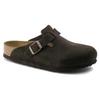 Boston Birkenstock Soft Footbed Suede 'Mocha' 0660461