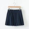 Japanese Academy-Style JK Uniform Set: Women's Short Sleeve Shirt & Pleated Skirt