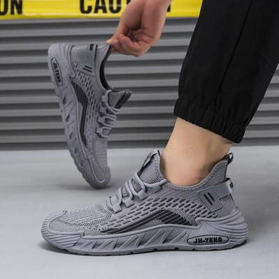 Men's Shoes Summer Shoes Men's Trendy Shoes Outdoor Casual Men's Sports Shoes Flying Woven New Mesh Shoes