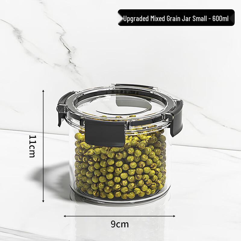 Changbaosen Vintage Lead-Free Food Storage Jars (2-Pack)