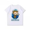 Octonauts Rescue Team Kids T-Shirt 100% Cotton Comfortable Breathable Summer Style Children's Clothing