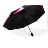 1 PC Automatic Folding Umbrella - Swan Dance Pattern, Portable & Foldable Design with 8 Ribs, Christmas Birthday Gifts