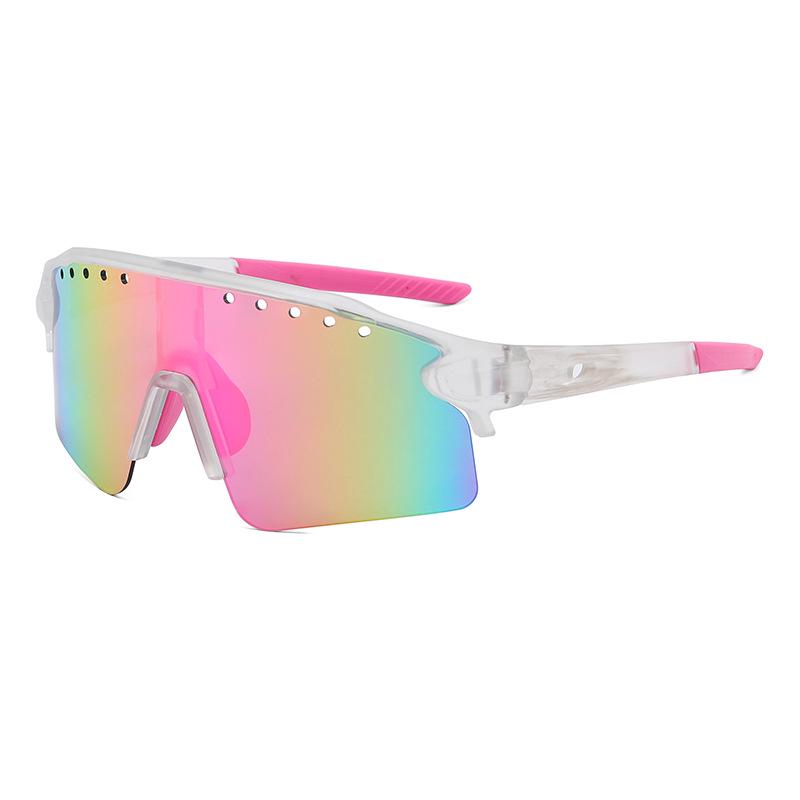 Unisex Dazzling Color UV Protection Cycling Sunglasses