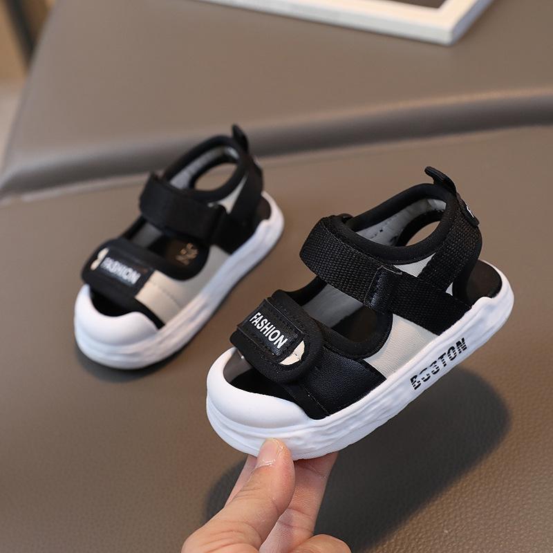 

Summer Baby Shoe Baby Sandal Beach Shoe Soft Sole Girl Toddler Shoe Girl Sandal Casual Sneaker Boy Kid Shoe Zapatos Para Niños 25 insole 16.5cm чёрный