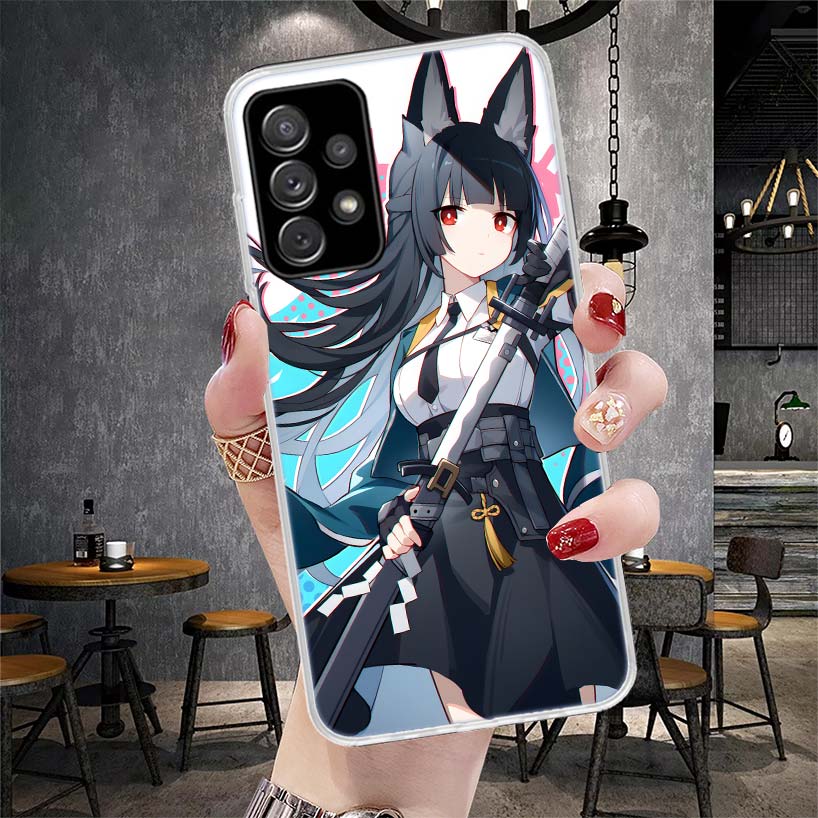 Hoshimi Miyabi Zenless Zone Zero ZZZ Soft Phone Case For Samsung Galaxy A12 A22 A32 A52 A72 A02S A51 A50S A71 A70 A31 A20S Note