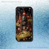 Custodia per Telefono Pittura di H-Hieronymus Bosch Per iPhone 17,16,15,14,13,12,Pro,Max,Plus,E,SE4,Air,Mini Scatola Morbida Nera