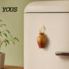 Locker Magnet Mini Ceramic Vase Refrigerator Magnet, 3D Chinese Style Flower Kitchen Decoration Fridge Home Office