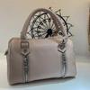 Francouzská Crossbody taška přes rameno Všestranná dámská polštářová taška Boston Velká kapacita Taška s hroty z vrbového proutí