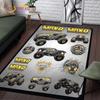 Monster Jam Truck Game Carpet for Living Room Bedroom Rug Kitchen Kids Door Unslip Floor Mat Birthday gift photography props Rug