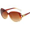 Fashion Fox Head Sunglasses Women'S Sunglasses Ins Large Frame Glasses Classic Driving Street Shot