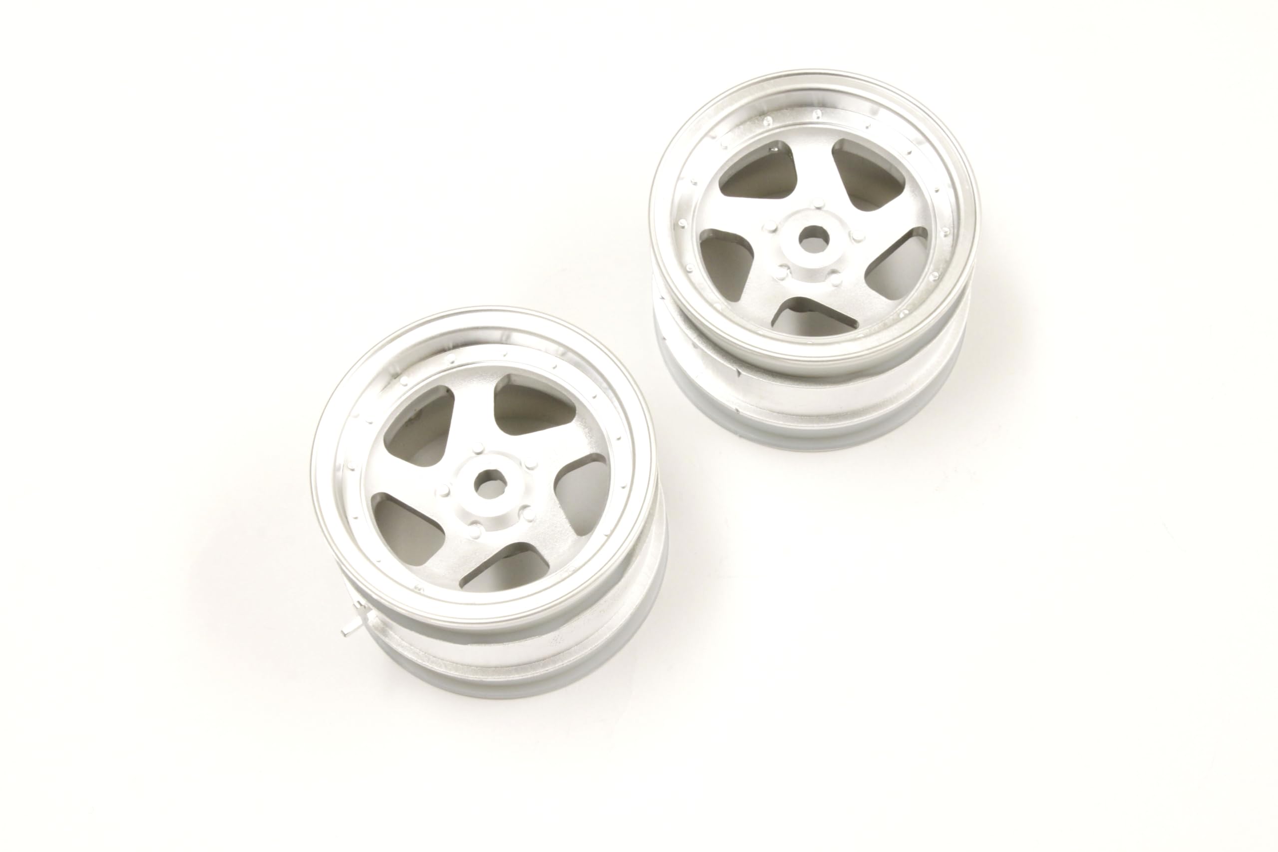 

Kyosho Optima Satin Set of OTH244SCC 5-Spoke Wheels, 43mm, Chrome, 2,