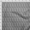 oneOone Cotton Flex Gray Fabric Batik Fabric For Sewing Printed Craft Fabric By The Yard 40 Inch
