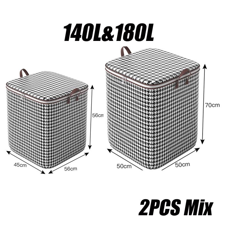 Pudełko do przechowywania kołdry pyłoszczelne organizery szafa z włókniny torba oszczędzająca miejsce dom-przenośne pudełko na pościel organizacja przechowywania podróżnego