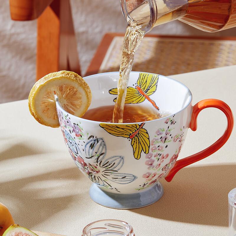 JOYYE Hand-Painted Underglaze Ceramic Mug