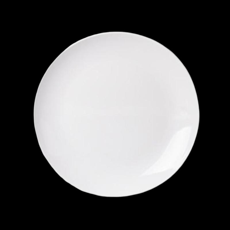 Ronghe 12-inch Round Melamine Dinner Plate