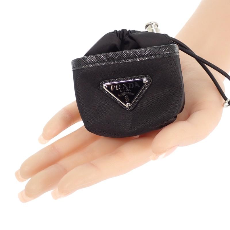 PRADA  2TT170_2DMK_F0002 Bag charm black Nylon Women