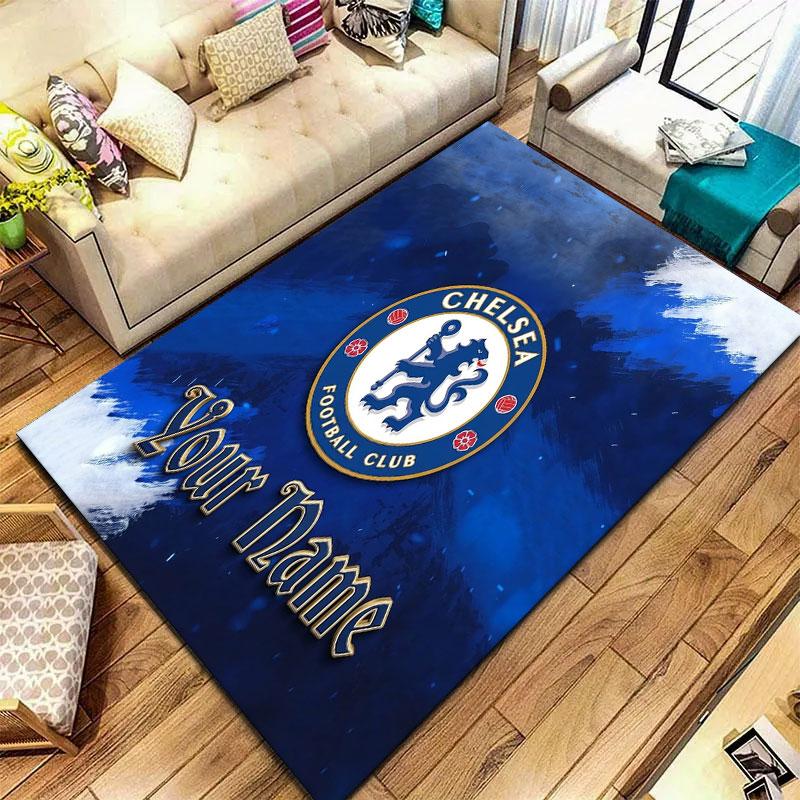 Chelsea F Custom Name Carpet Rug for Living Room Bedroom Home Sofa Decoration,Kids play Non-slip Floor Mat
