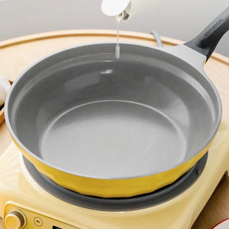 Buydeem 26cm Non-Stick Frying Pan with Lid
