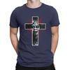 Fans Men's T Shirts T-The Exorcist Vintage Tee Shirt Short Sleeve Round Neck T-Shirts 100% Cotton Unique Clothing
