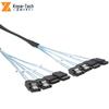 Quad SATA 7P to 7P SATA-III Data Cable for Computer Case Server Hard Drives
