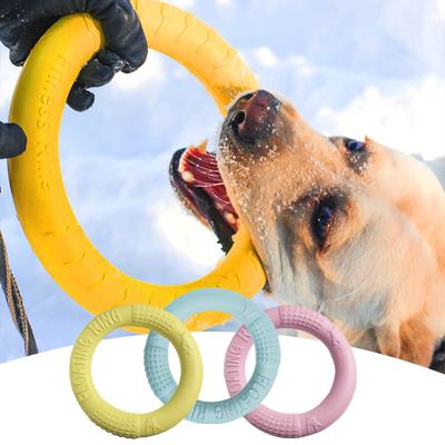 Giocattolo per cani, anello da addestramento, disco volante per cuccioli, giocattoli da masticare, giocattolo interattivo per esterni, gioco per cani, forniture per giochi Zabawki Dla Psa