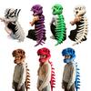 Halloween Party Decor Dinosaur Skeleton Costume 3D Spinosaurus Skull Masque Headpiece And Spine Decoration Plush Hood Costume for Halloween,